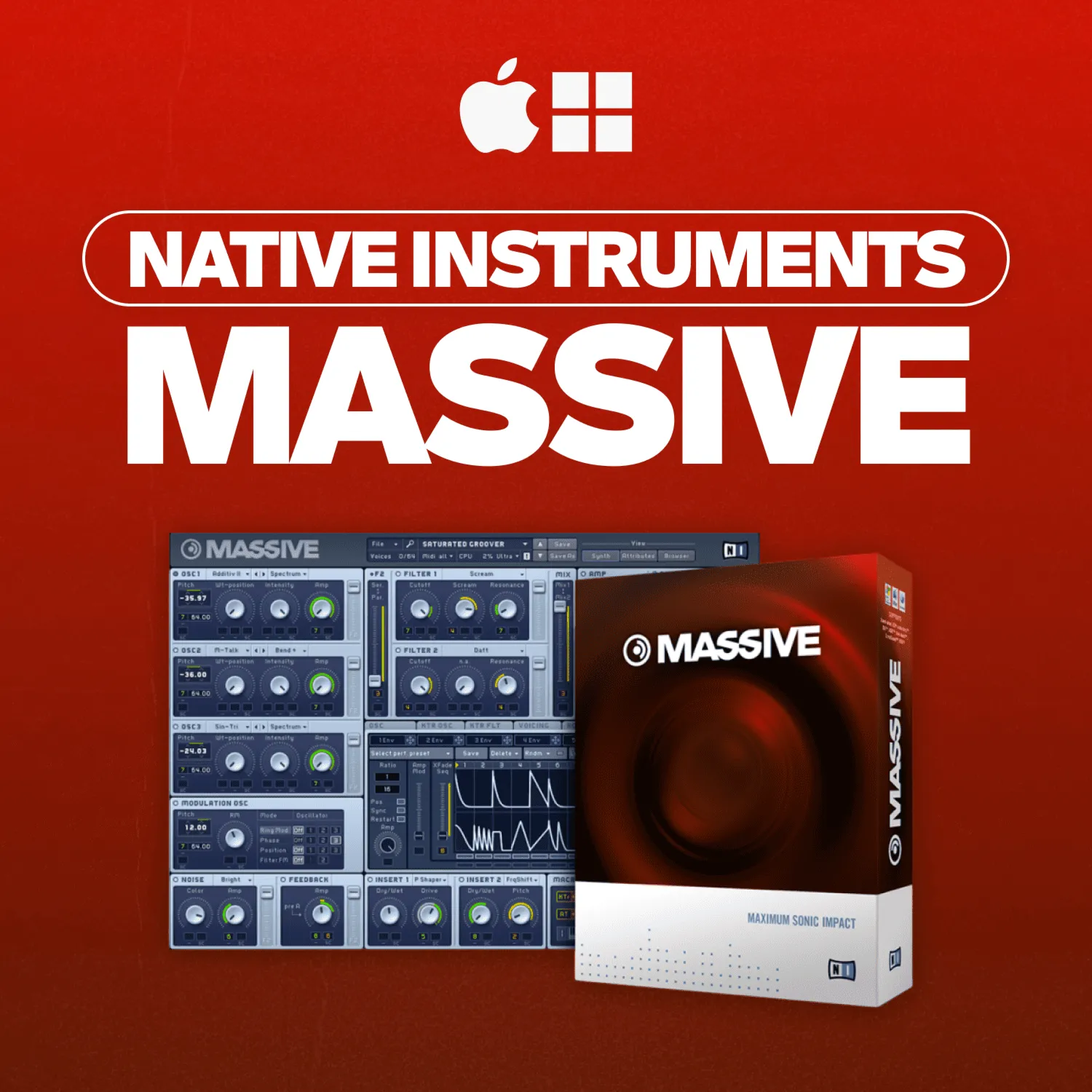 Native Instruments Massive [КЛЮЧ АКТИВАЦИИ] Автовыдача 24/7