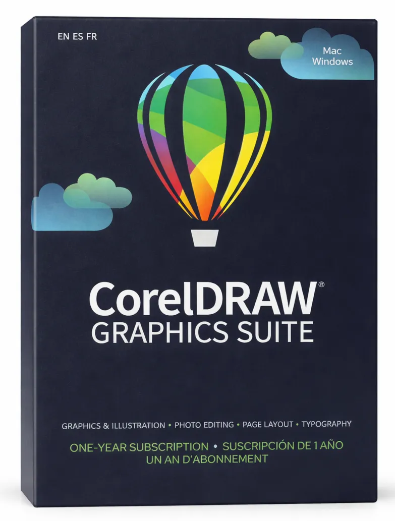 CorelDRAW Graphics Suite 2026 - Годовая подписка (365 дней) для 1 пользователя