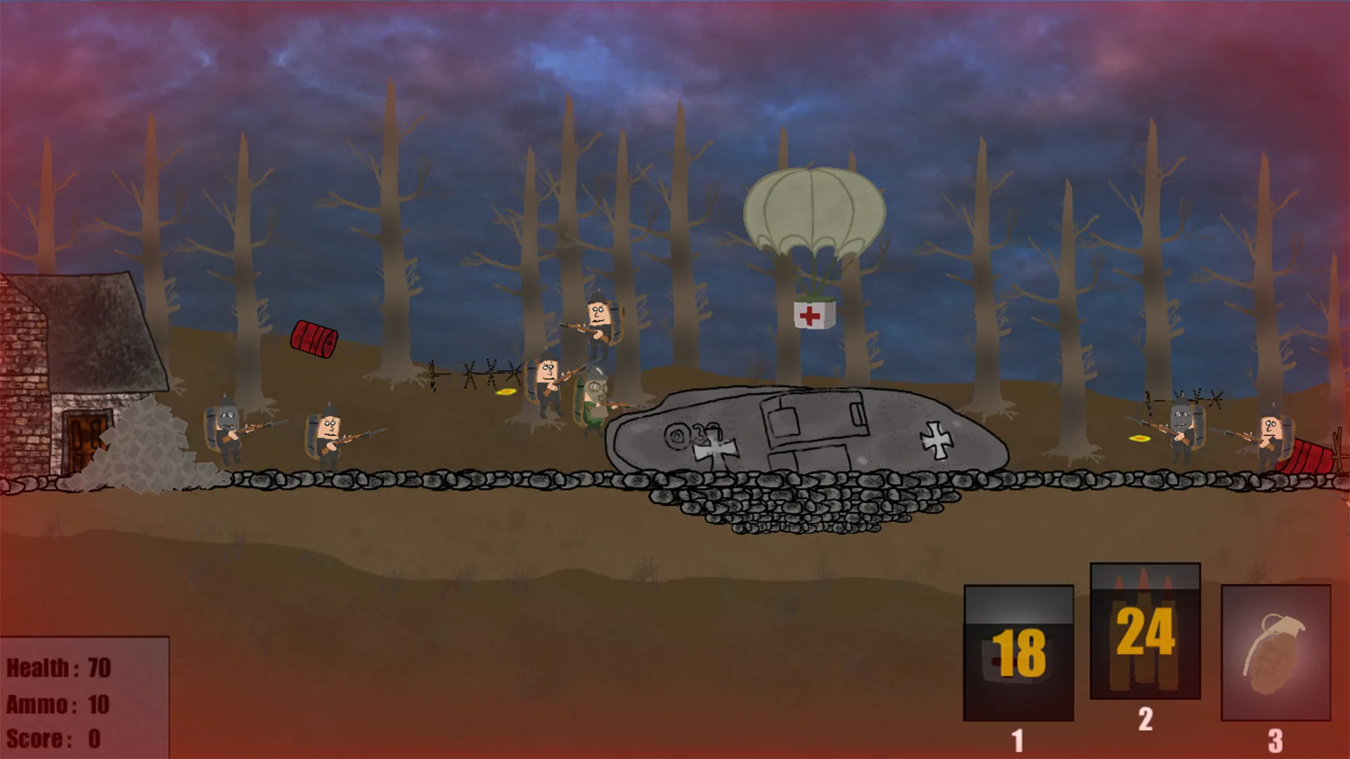 STEAM KEY - The Lost Battalion: All Out Warfare - [РФ + REGION FREE/GLOBAL] - Автодос