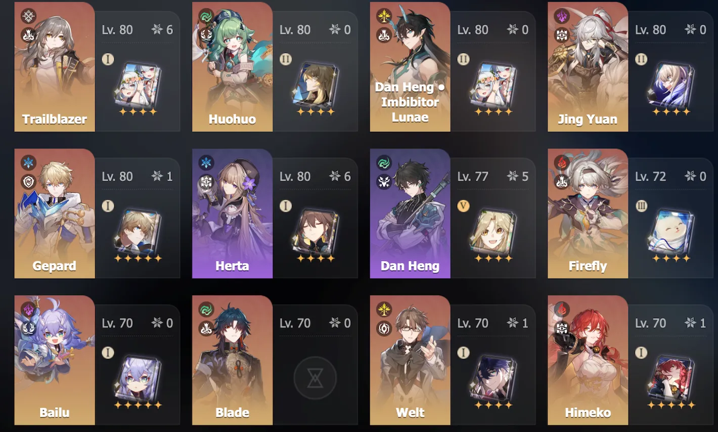 [2в1] GENSHIN IMPACT + Honkai: Star Rail | 55 АР | 45 ПЕРСОНАЖЕЙ | 11 ЛЕГЕНДАРНЫХ
