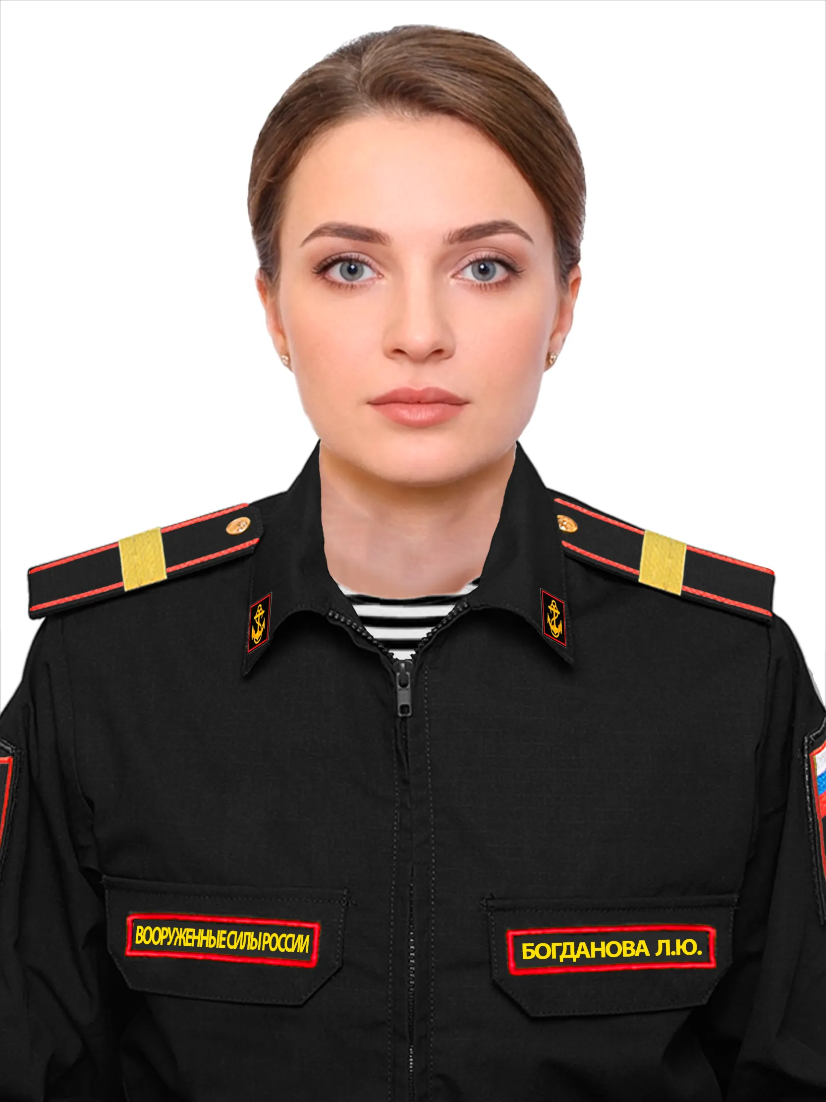 Конструктор женской офисной формы ВС РФ для Photoshop (PSD) - 3 в 1 (Женский вариант)