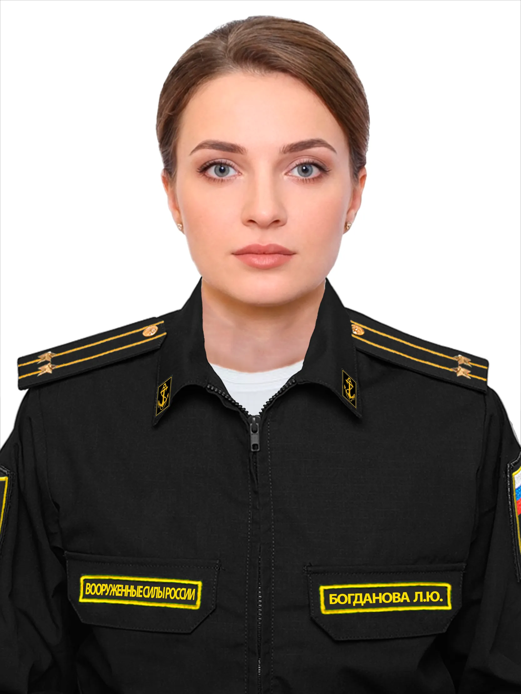 Конструктор женской офисной формы ВС РФ для Photoshop (PSD) - 3 в 1 (Женский вариант)