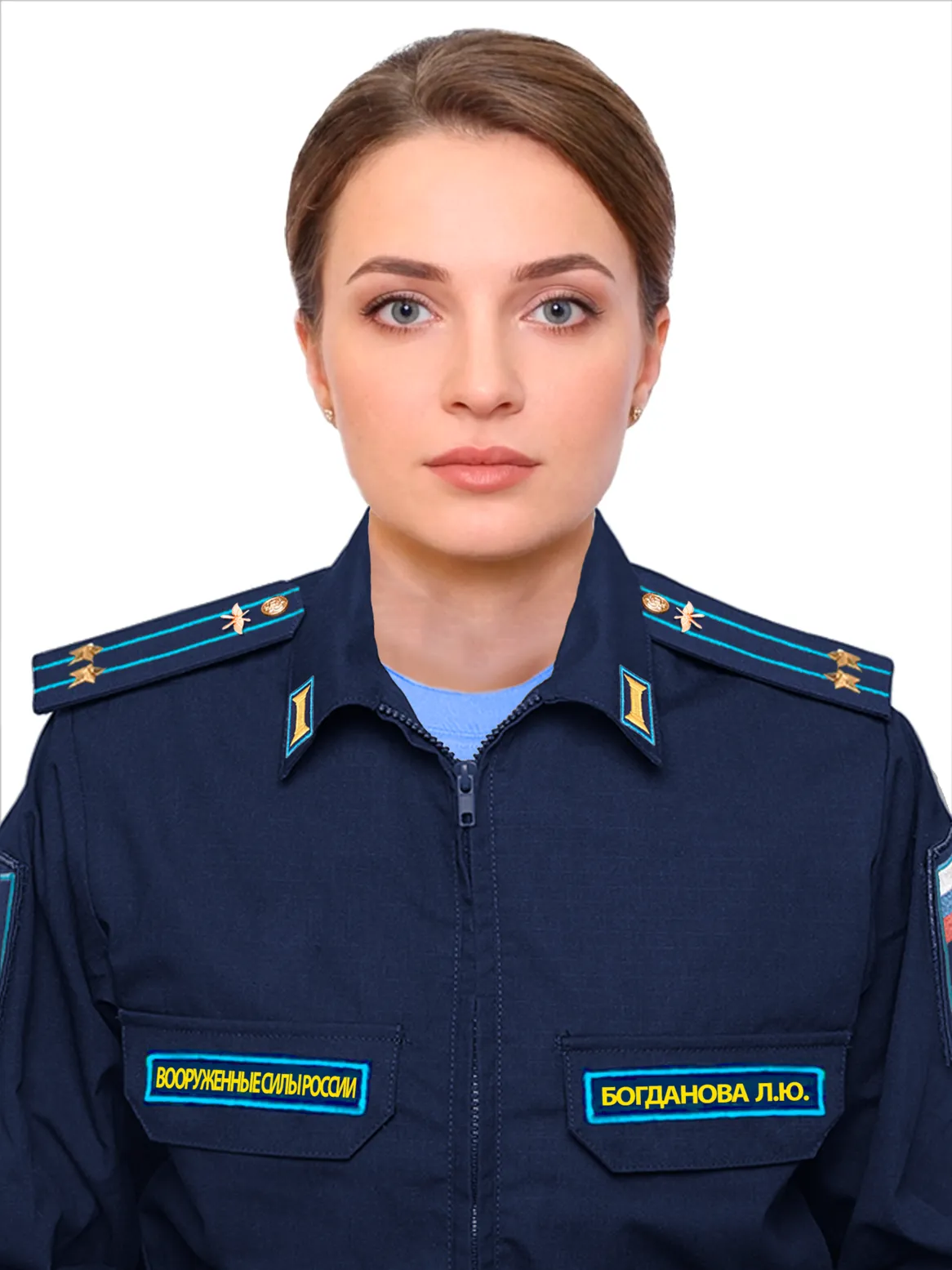 Конструктор женской офисной формы ВС РФ для Photoshop (PSD) - 3 в 1 (Женский вариант)