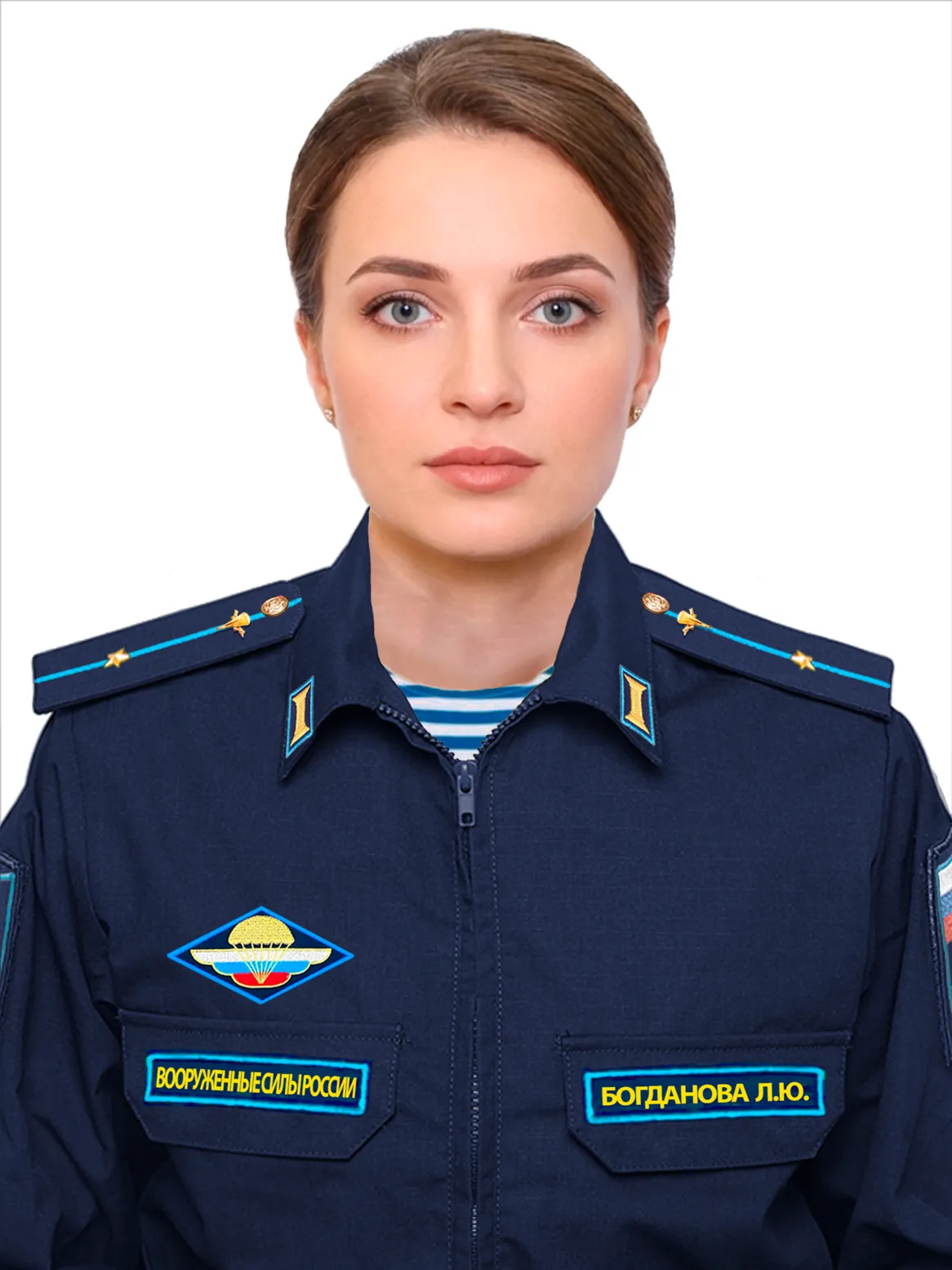 Конструктор женской офисной формы ВС РФ для Photoshop (PSD) - 3 в 1 (Женский вариант)