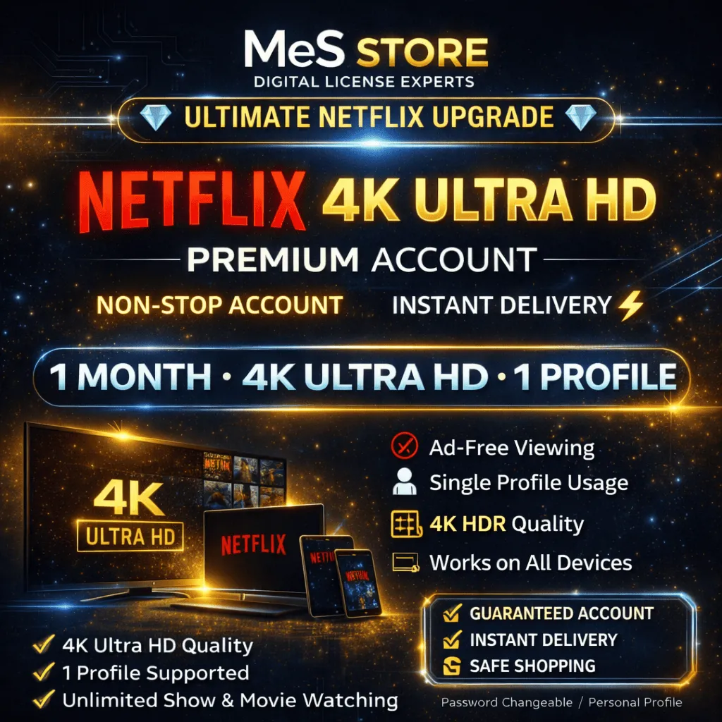 NETFLIX PREMIUM 4K ULTRA HD | 1 ПРОФИЛЬ | ПОЛНАЯ ГАРАНТИЯ - irongamers.ru