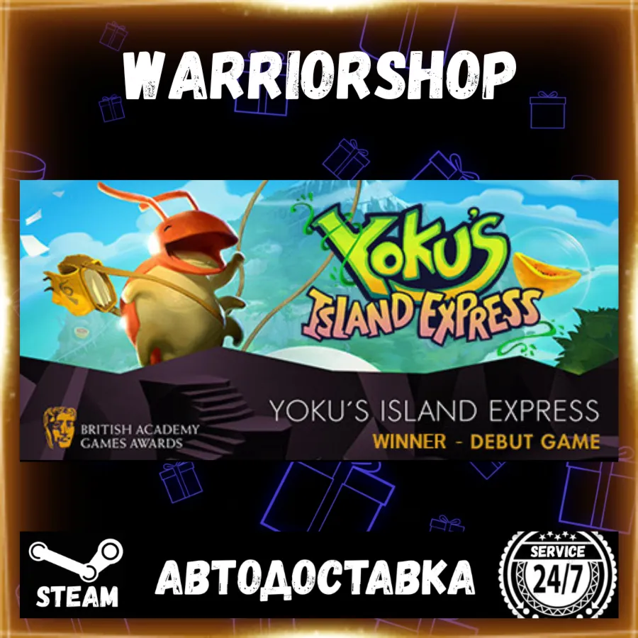 Yoku&acute;s Island Express Выбор Региона Стим STEAM GIFT АВТО 24/7 ГАРАНТИЯ - irongamers.ru