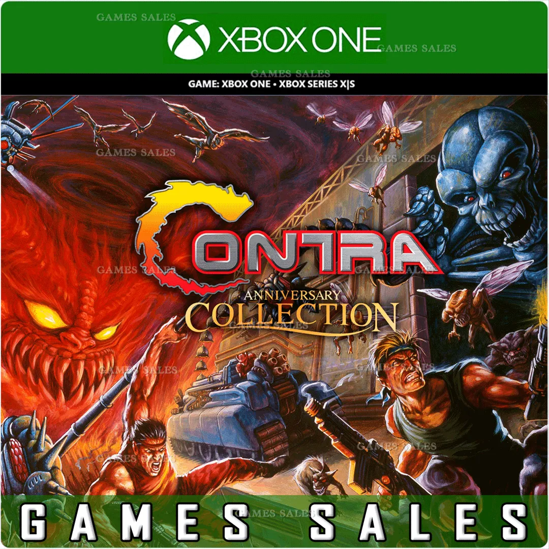 ✅ ❤ ️CONTRA ANNIVERSARY COLLECTION❤ ️XBOX ONE|XS🔑 КЛЮЧ