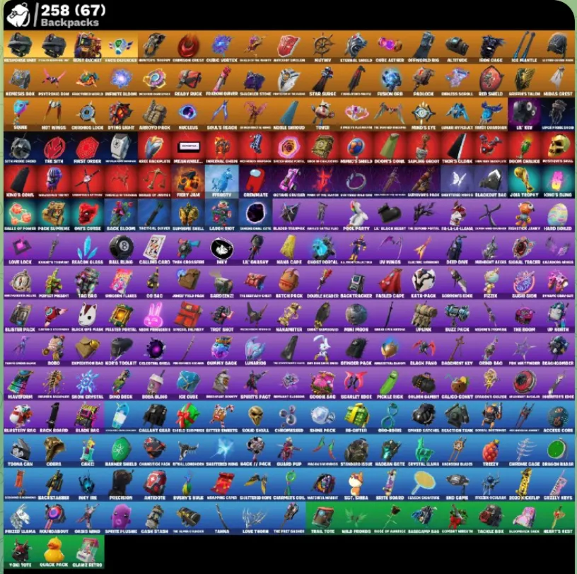 FN (ВСЕ ПЛАТФОРМЫ) | 239 скинов (56 платных) | 750 VB | Полный доступ