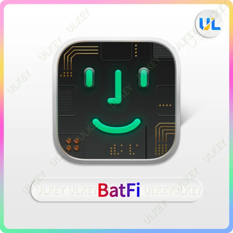 BatFi 1 / 5 Devices | лицензия | контроль зарядки батареи Mac