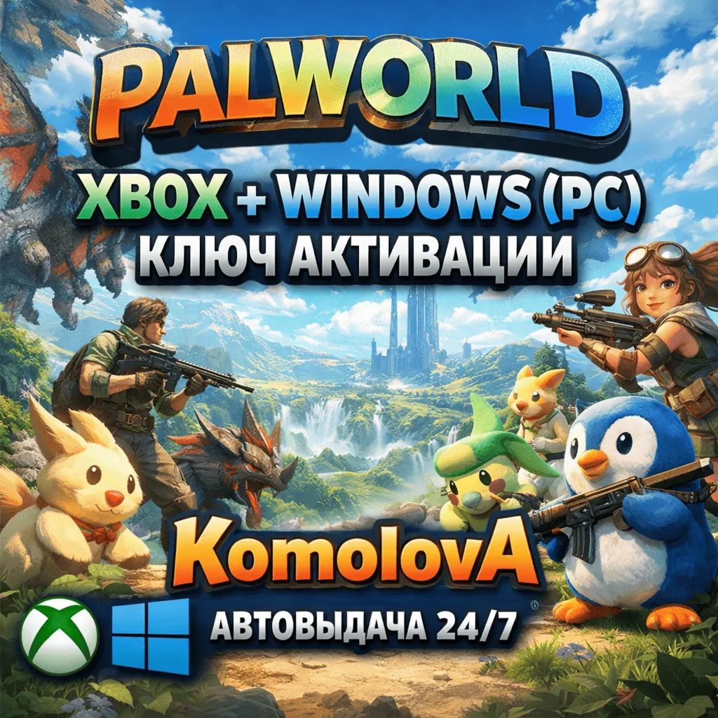 🌍 Palworld XBOX + WIDOWS (PC) КЛЮЧ🔑 +🎁 