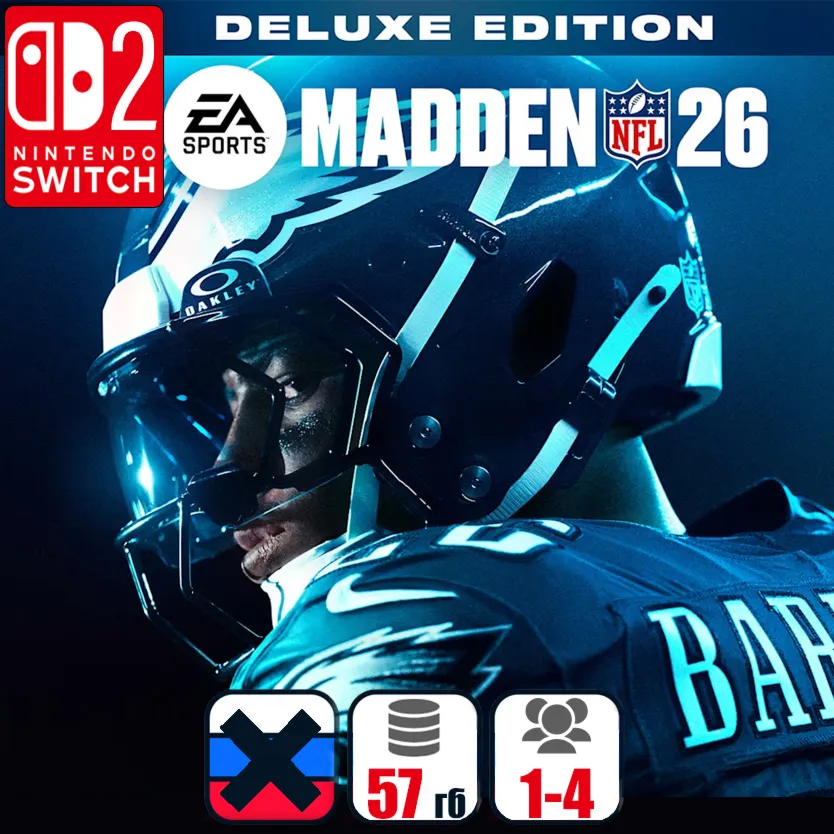 EA SPORTS Madden NFL 26 Deluxe Edition | Nintendo Switch 2 - irongamers.ru