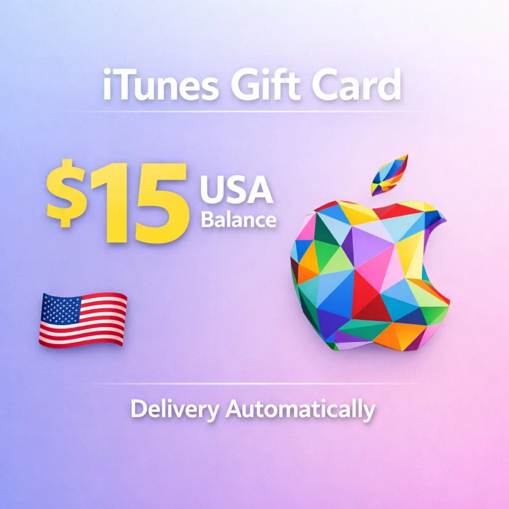🍎 Подарочная карта Apple iTunes USA $15 | Цифровой код моментально