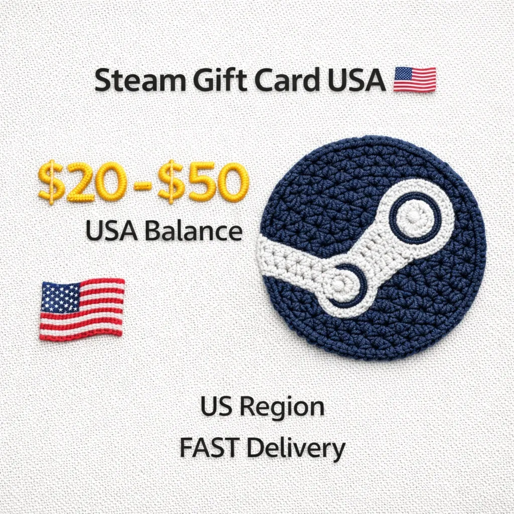 🎮 Steam Gift Card США 🇺 🇸 | $20-$50 | US Регион | Быстрая доставка