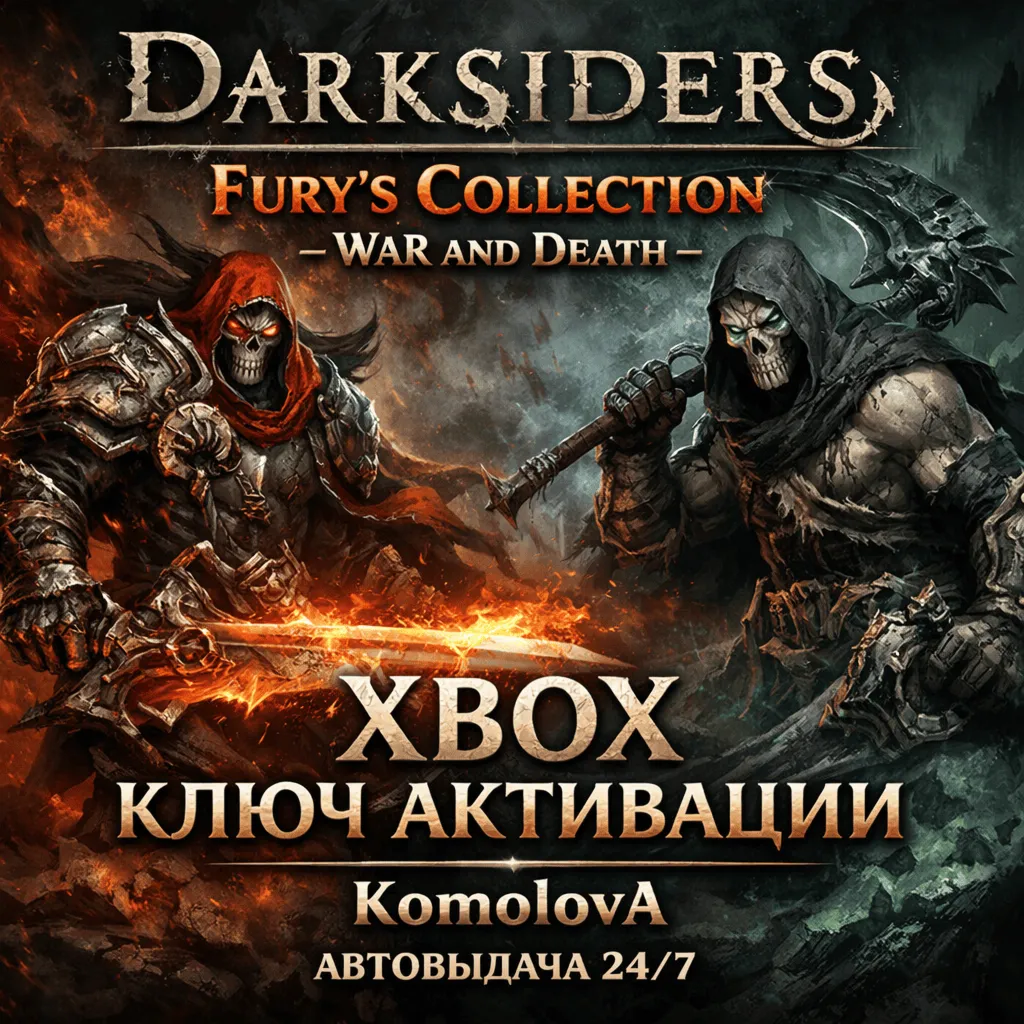 🌍 Darksiders Fury's Collection - War and Death XBOX ONE / XBOX SERIES X|S КЛЮЧ🔑 