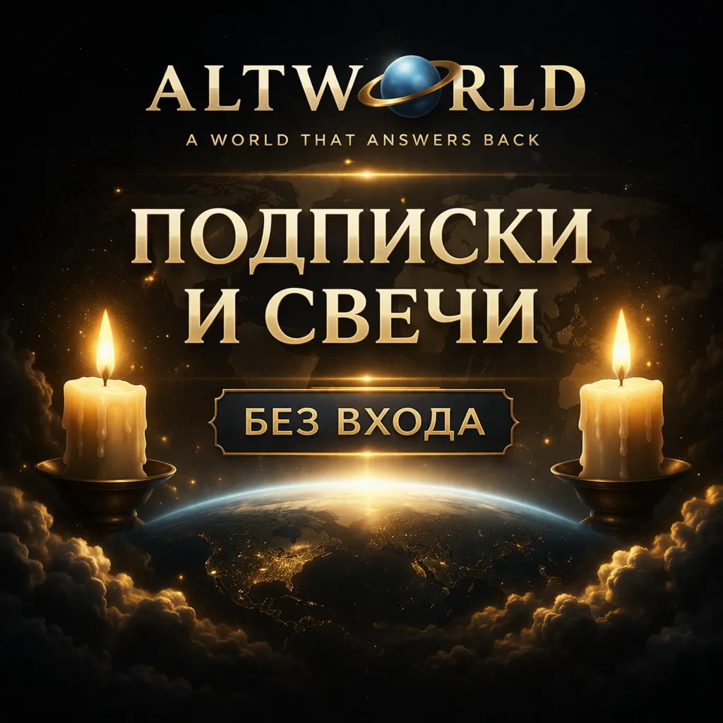✅ ALTWORLD СВЕЧИ & ПОДПИСКА - БЕЗ ВХОДА ✅ 