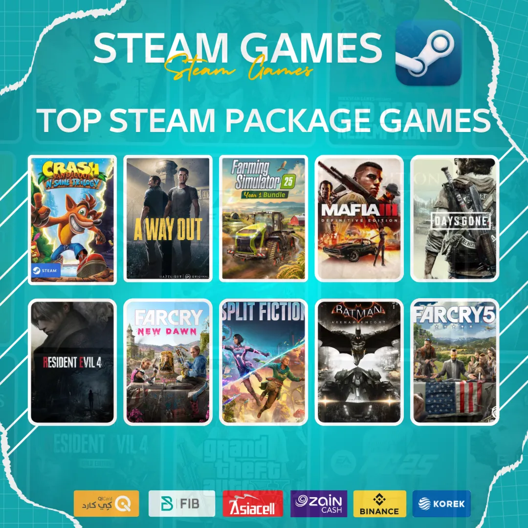 Steam Package Offline Accounts | 400+ PC Games | Crimson Desert,FH6,GTA V & More - irongamers.ru