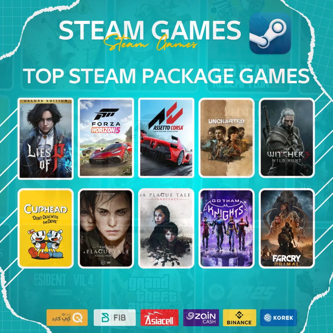 Steam Package Offline Accounts | 400+ PC Games | Crimson Desert,FH6,GTA V & More - irongamers.ru