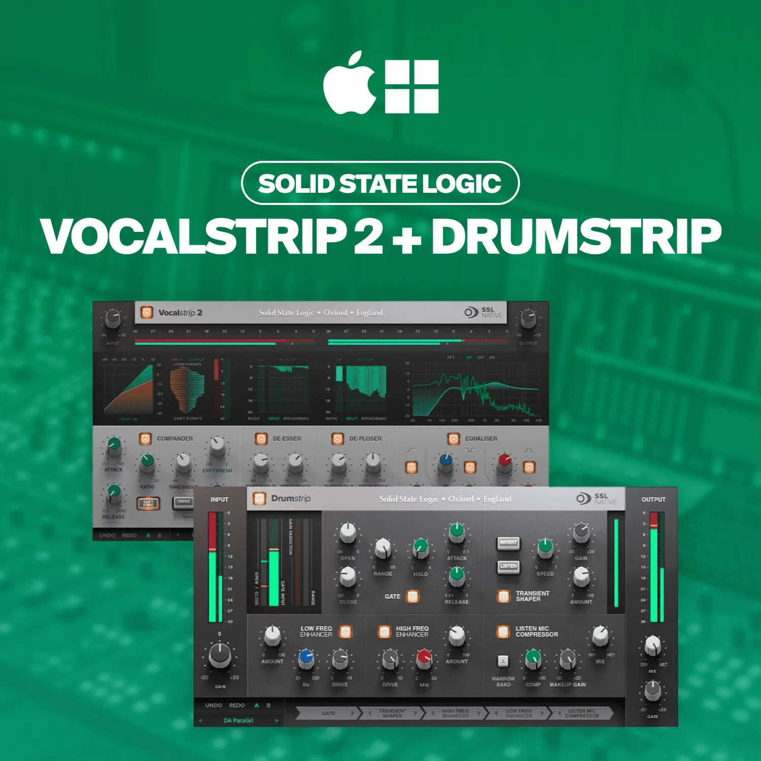 SSL Native | Vocalstrip 2 & Drumstrip [ЛИЦЕНЗИЯ iLok]