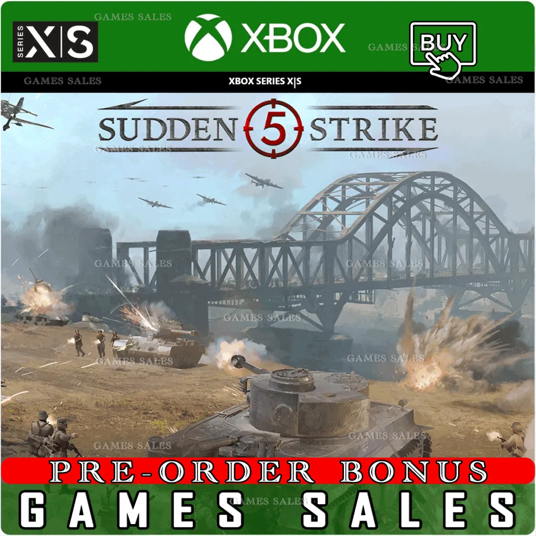 ✅ ❤ ️SUDDEN STRIKE 5❤ ️XBOX SERIES X|S❤ ️ПРЕДЗАКАЗ С БОНУСАМИ✅ 