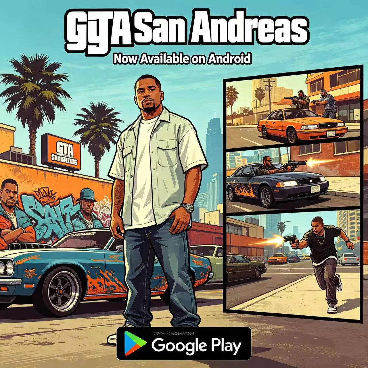 GTA San Andreas Android Play Market Google Play +