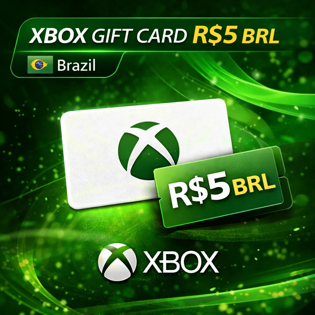 Подарочная карта Xbox 5 RS BRL - irongamers.ru