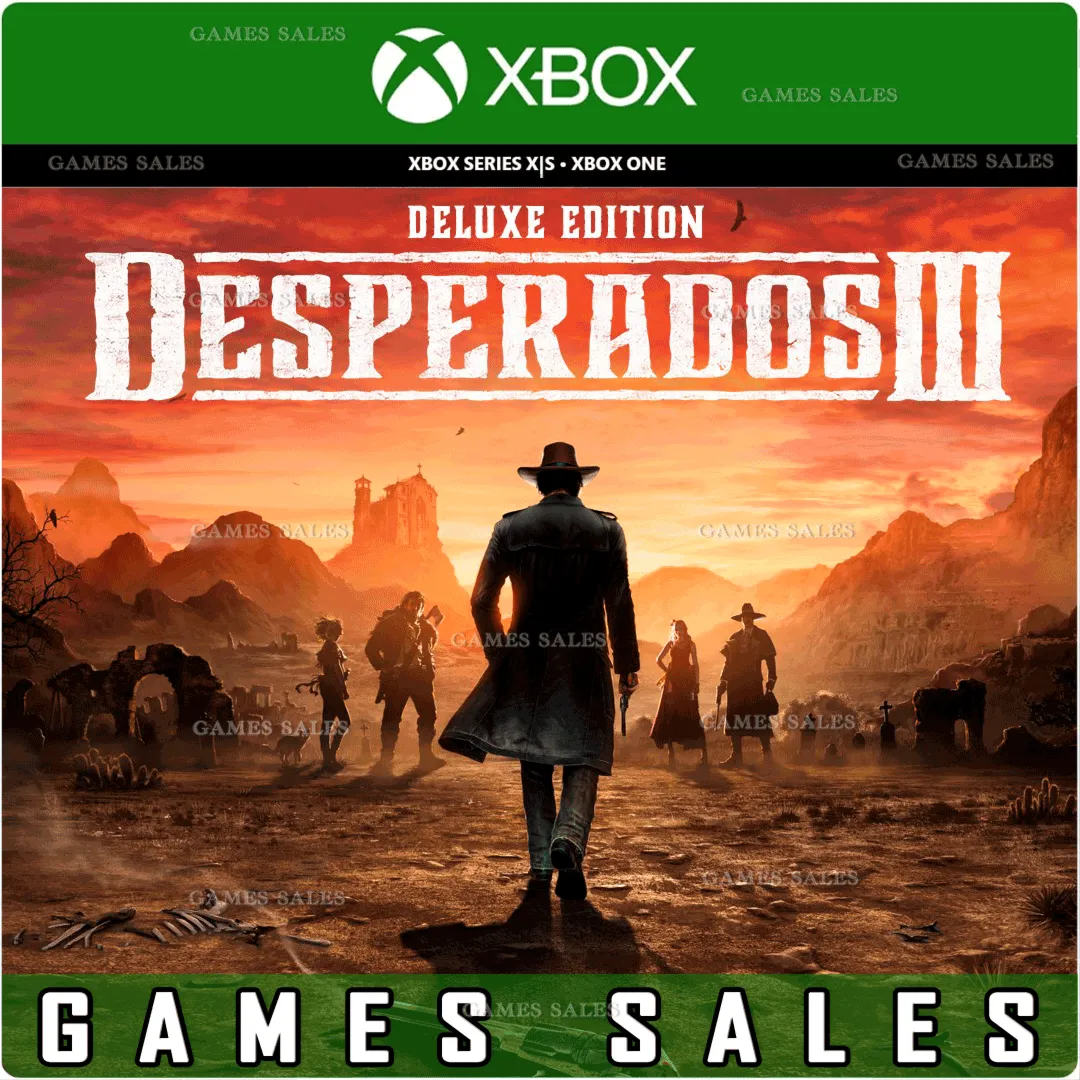 ✅ ❤ ️DESPERADOS III DELUXE EDITION❤ ️XBOX ONE|XS🔑 КЛЮЧ