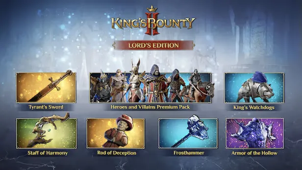 King&acute;s Bounty II - Lord&acute;s Edition (Игра+7 бонусов) Steam РФ+СНГ КЛЮЧ⭐ + Подарок - irongamers.ru