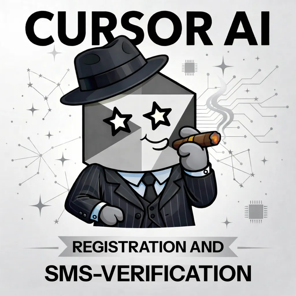 CURSOR AI | РЕГИСТРАЦИЯ И СМС-ПОДТВЕРЖДЕНИЕ АККАУНТА (БЕСПЛАТНЫЙ ПЛАН) | ГАРАНТИЯ