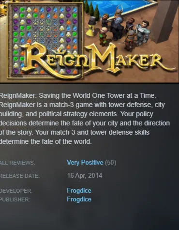STEAM KEY - ReignMaker - [РФ + REGION FREE/GLOBAL] - Автодоставка