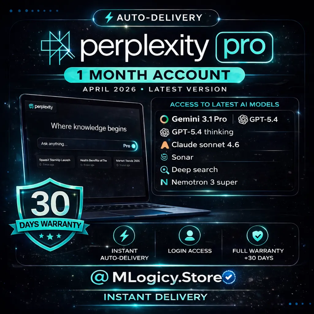 🧠 Perplexity AI Pro (1 Month) Account – Auto Delivery ⚡ | shared +30 дней гарантии