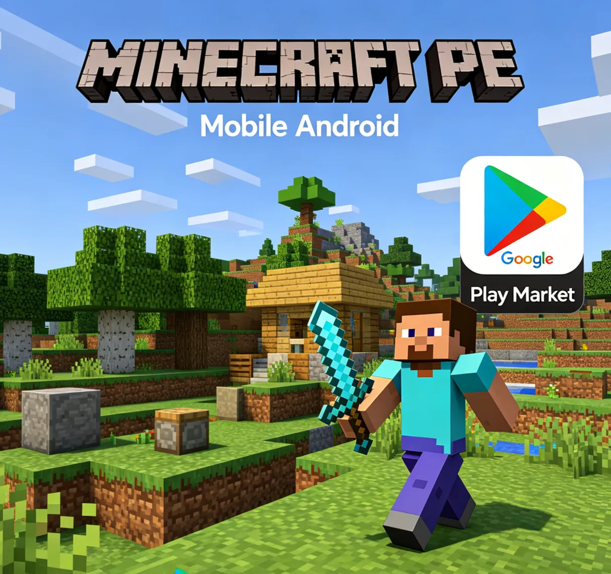 Minecraft PE Mobile Android Play Market Google Play