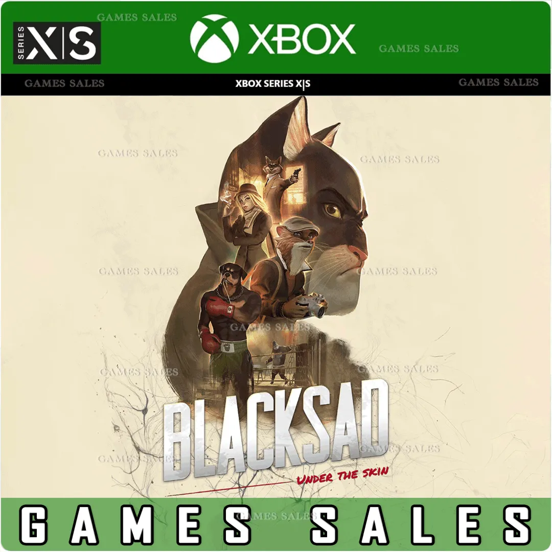✅ ❤ ️BLACKSAD - UNDER THE SKIN (XBOX SERIES)❤ ️XBOX SERIES X|S🔑 КЛЮЧ✅ 