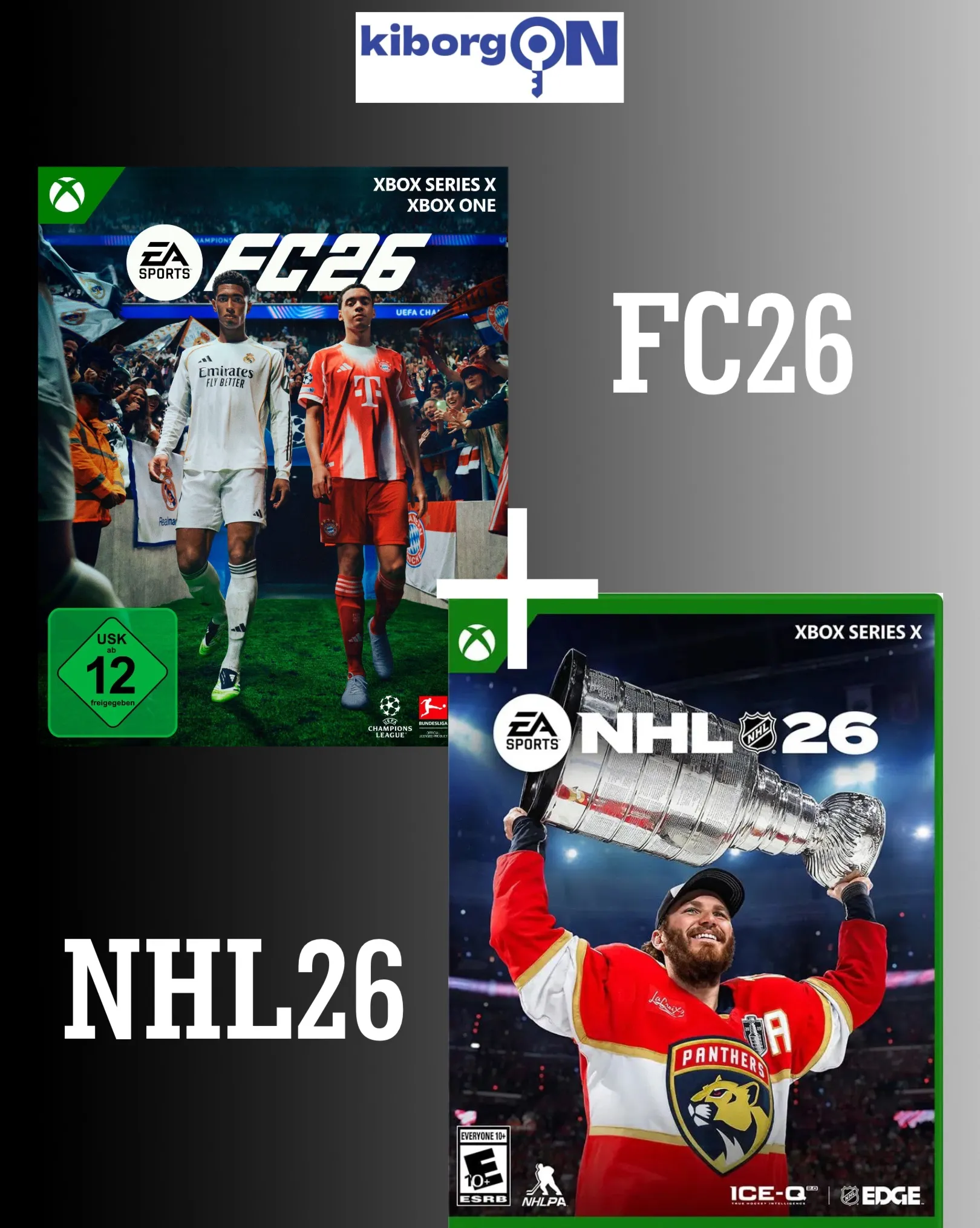 XBOX Series X/S FC 26 + NHL 26