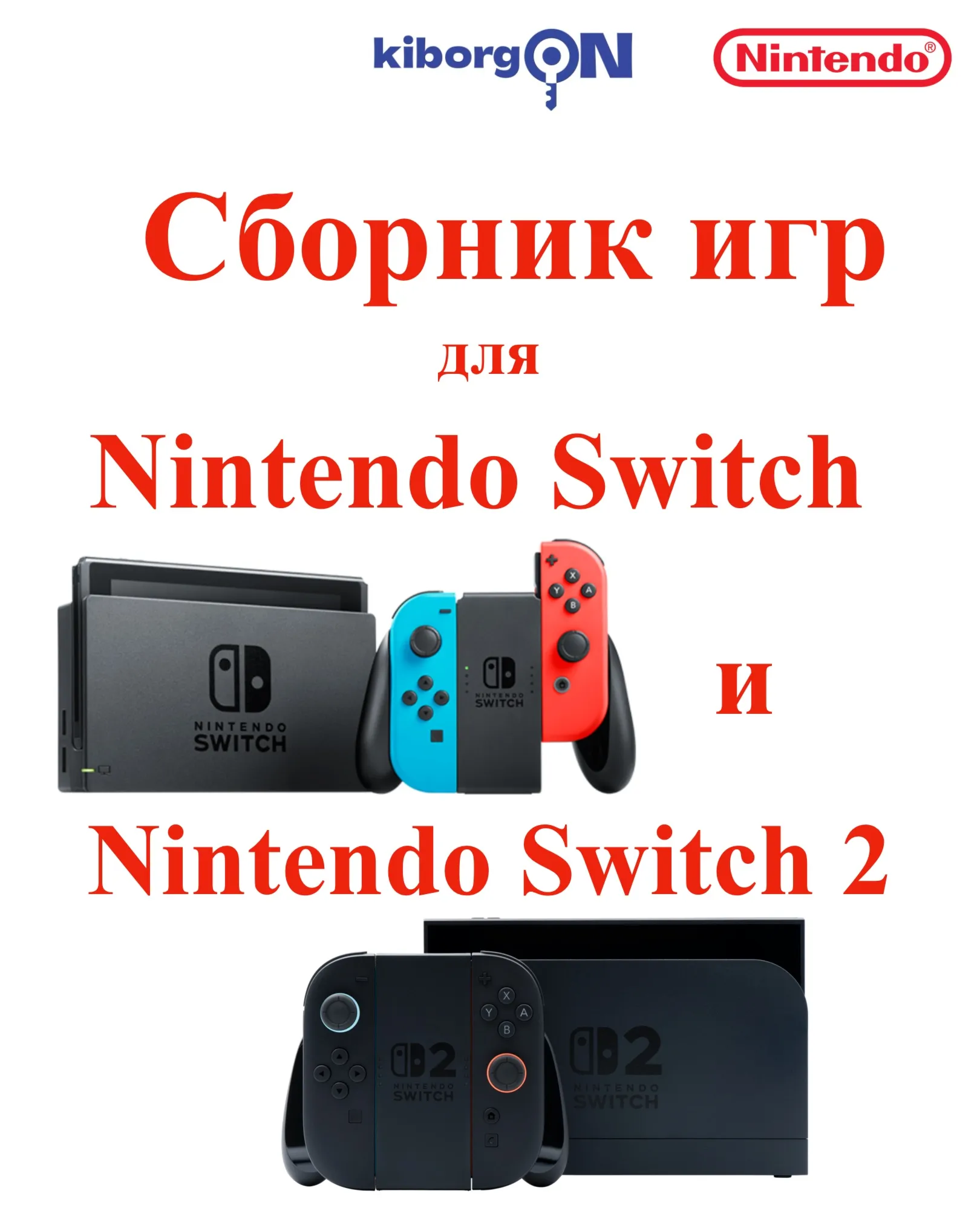 Приватный сборник игр на Nintendo Switch 2 и 1