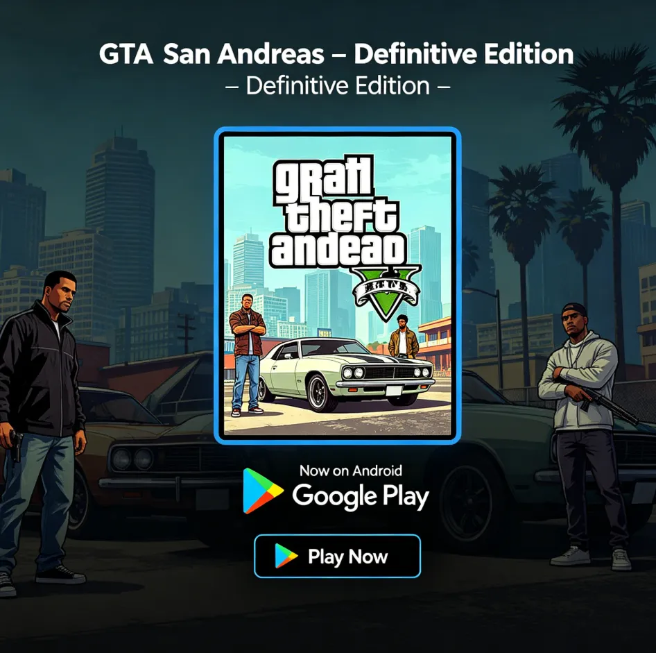 GTA: San Andreas – лучшая версия для Android в Google Play.