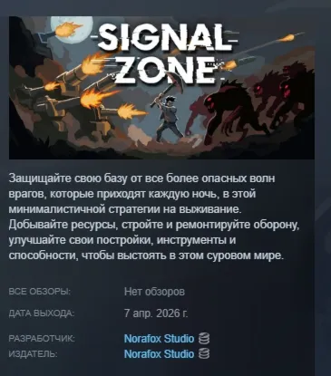 Signal Zone АВТОДОСТАВКА STEAM GLOBAL МГНОВЕННО ЛИЦЕНЗИЯ