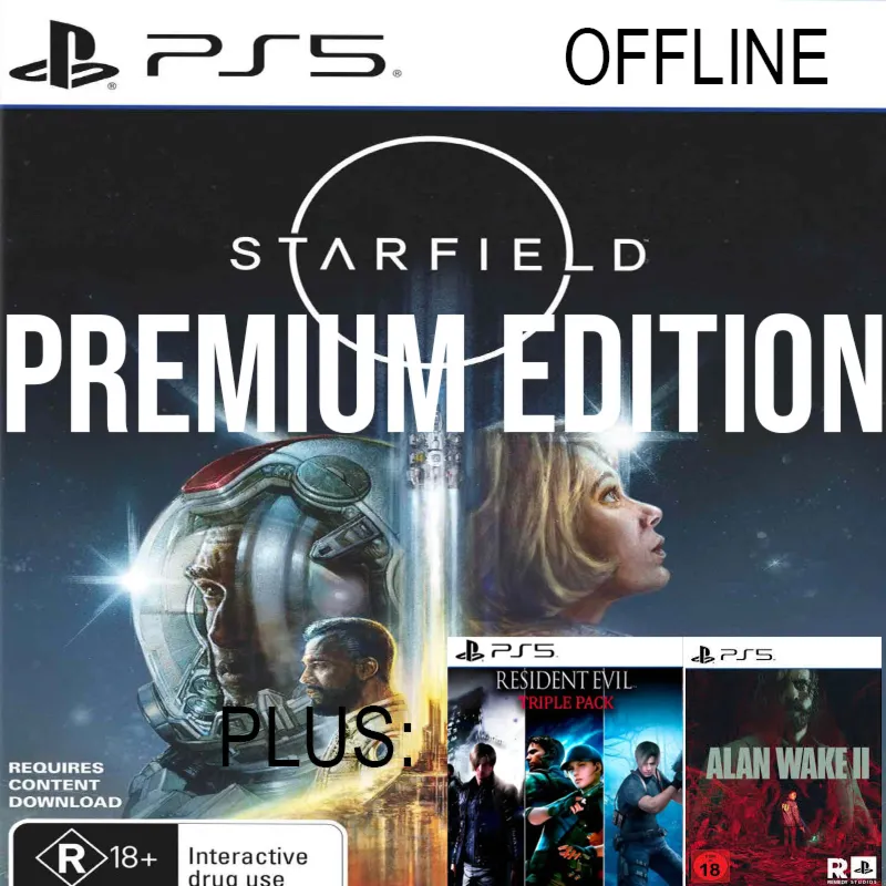 Starfield Premium Edition + без арендной платы + игры + общий доступ - PS5 - офлайн