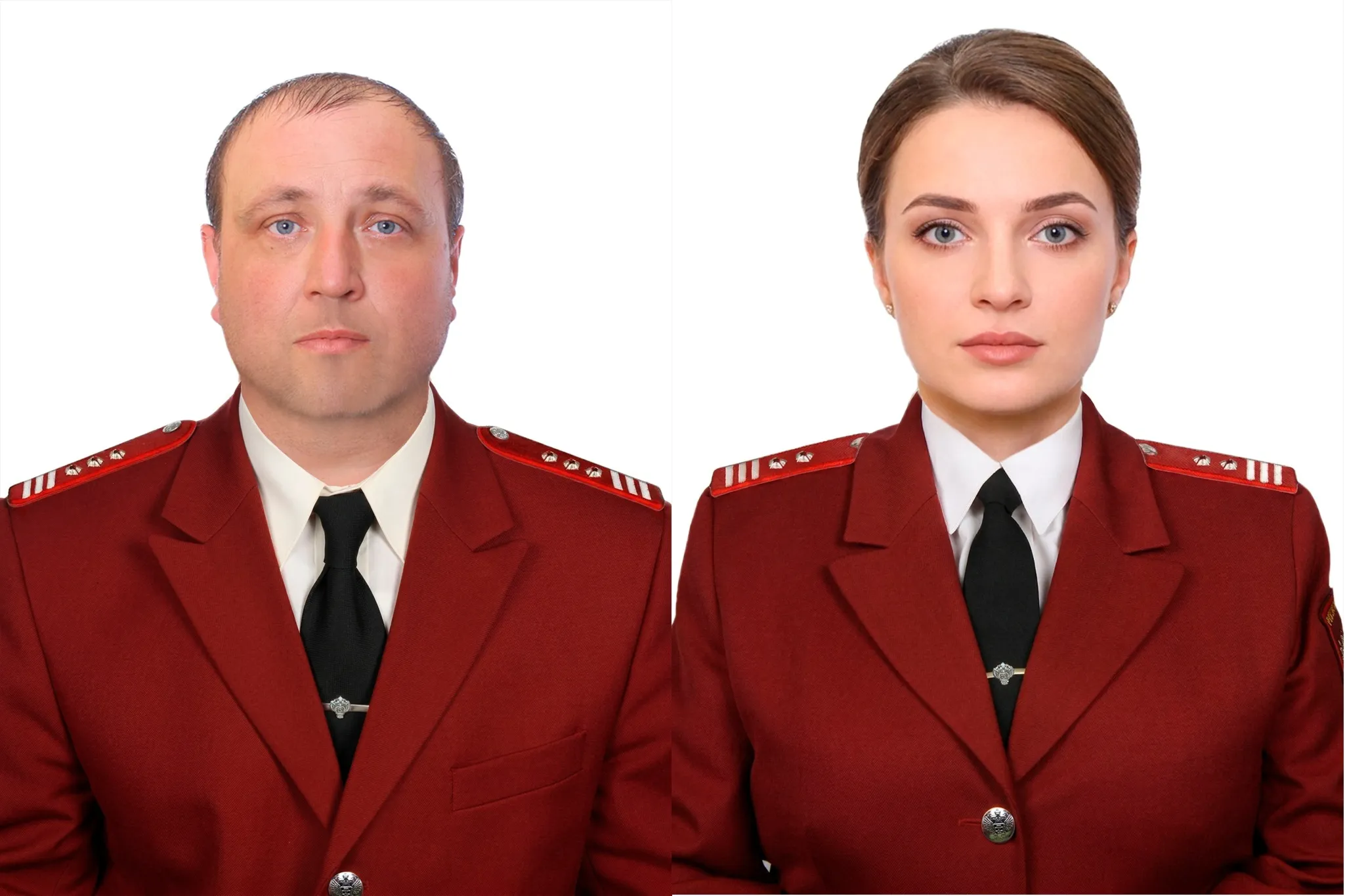 Конструктор формы Роспотребнадзор РФ для Photoshop (PSD) 2 в 1 - (Мужской и Женский)