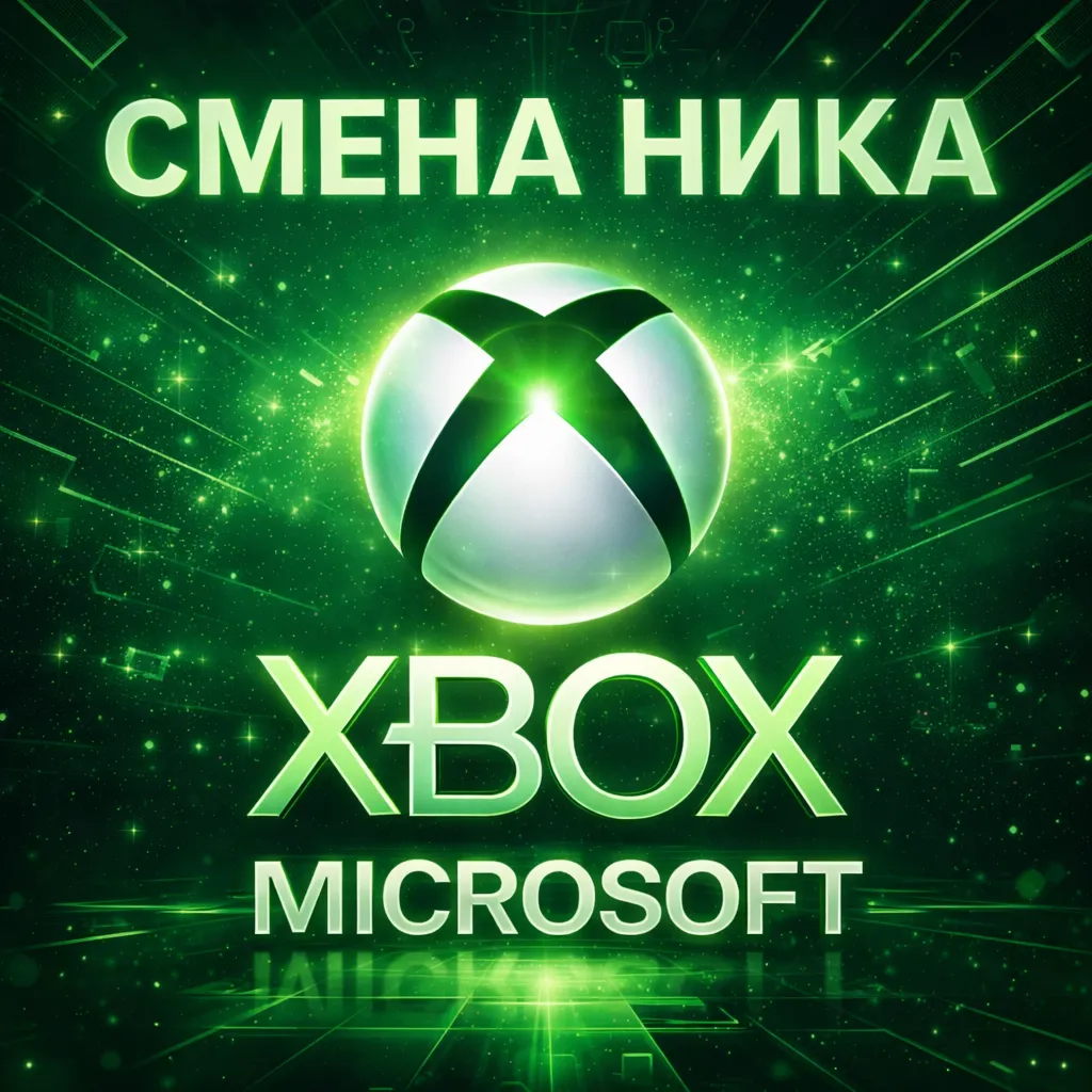 СМЕНА НИКА XBOX | ИЗМЕНИТЬ GAMERTAG | НИКНЕЙМ MICROSOFT - irongamers.ru