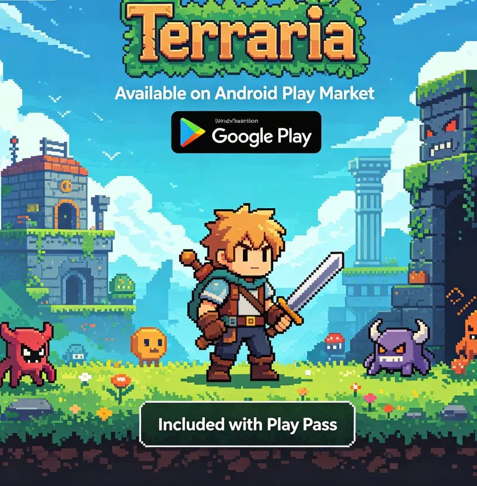 Terraria Android Play Market Google Play Play Pass