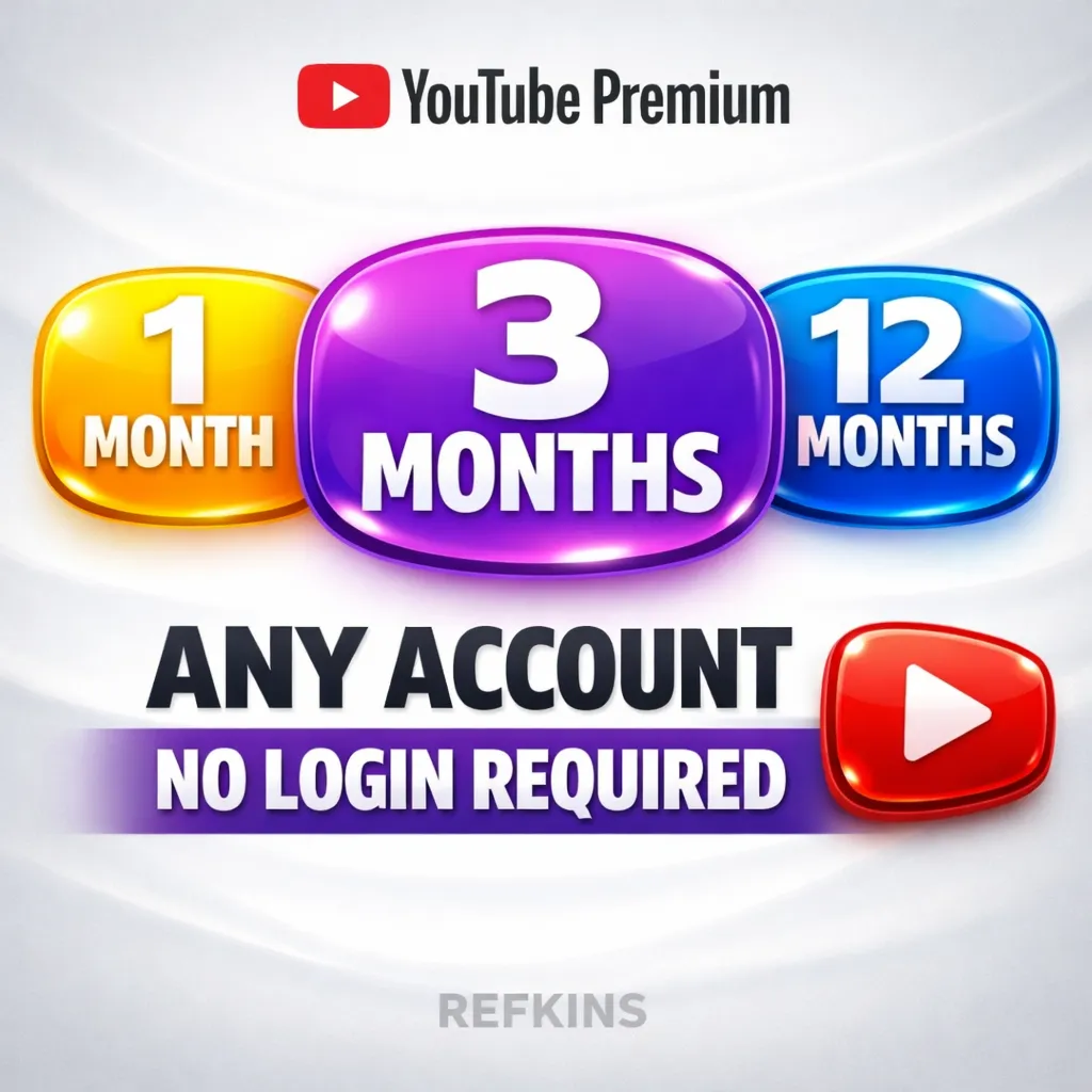 YOUTUBE PREMIUM 3-12 МЕС ЮТУБ ПРЕМИУМ БЫСТРО