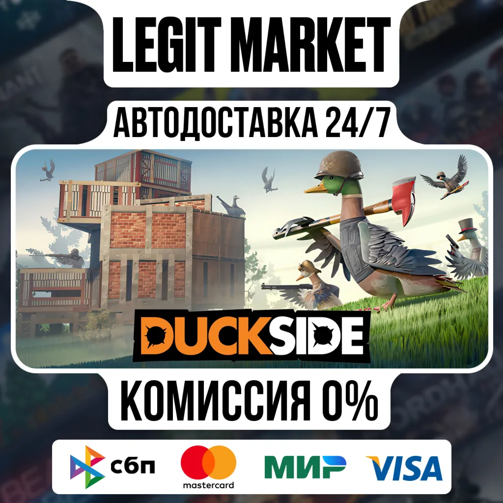 DUCKSIDE / Steam АВТО / РУ + МИР