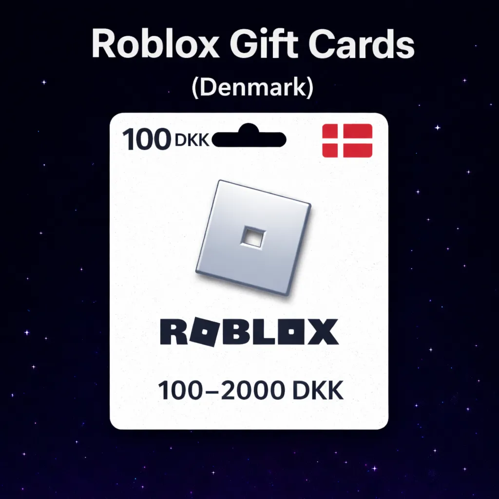 Roblox Gift Cards (Дания) 100–2000 DKK | Коды пополнения - irongamers.ru