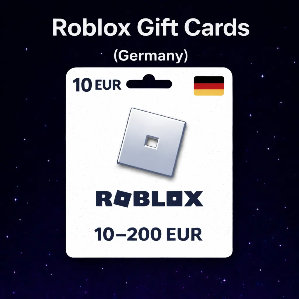 Roblox Gift Cards (Германия) 10–200 EUR | Коды пополнения - irongamers.ru
