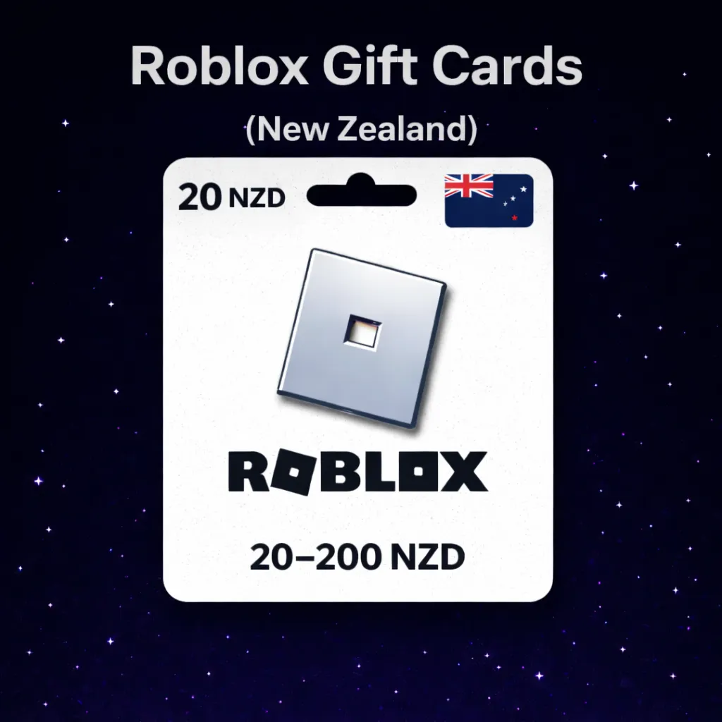 Roblox Gift Cards (Новая Зеландия) 20–200 NZD | Коды пополнения - irongamers.ru