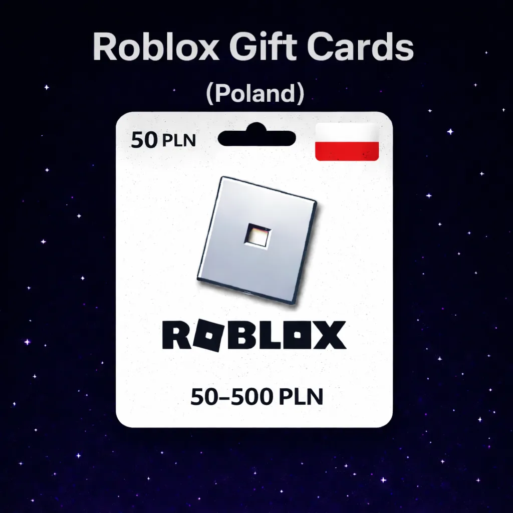 Roblox Gift Cards (Польша) 50–500 PLN | Коды пополнения - irongamers.ru