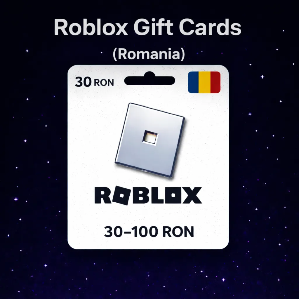 Roblox Gift Cards (Румыния) 30–100 RON | Коды пополнения - irongamers.ru