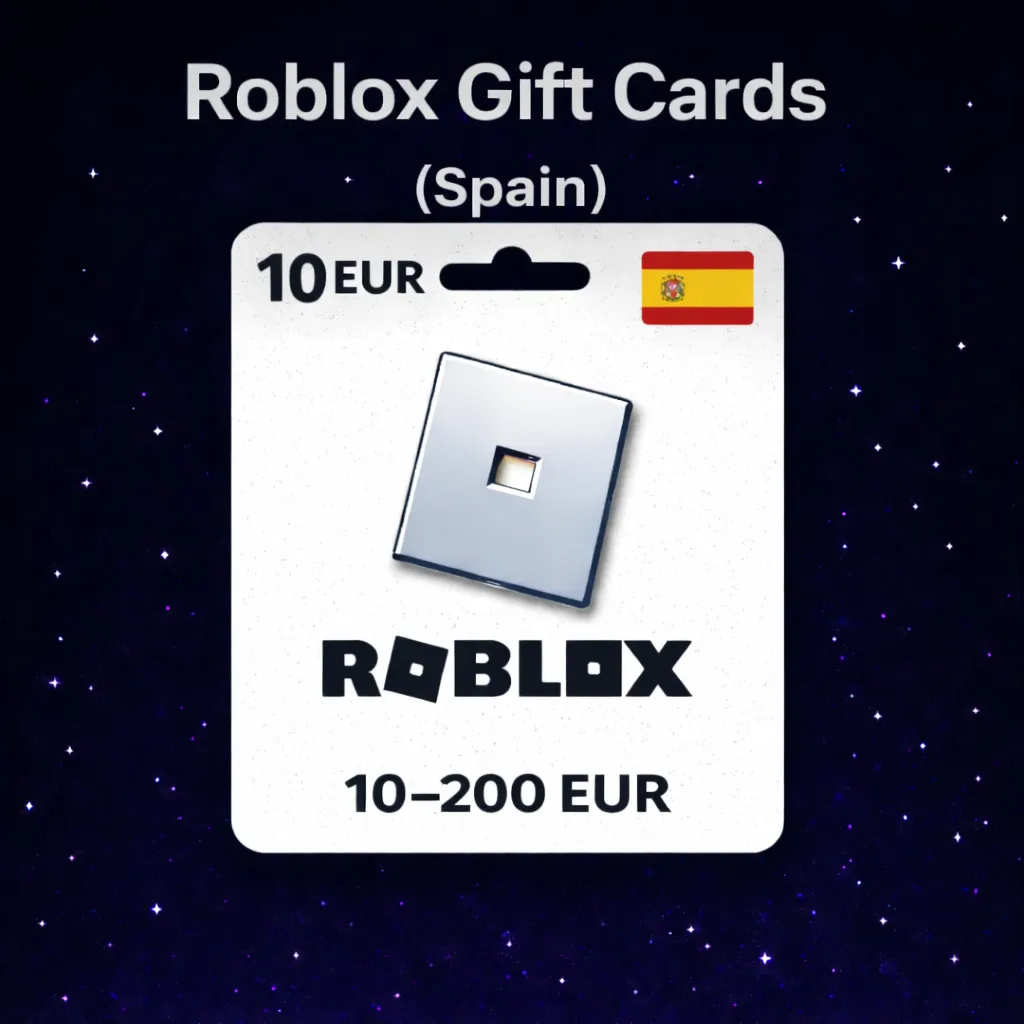 Roblox Gift Cards (Испания) 10–200 EUR | Коды пополнения - irongamers.ru