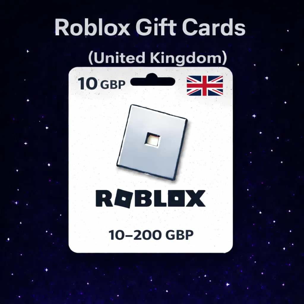 Roblox Gift Cards (Великобритания) 10–200 GBP | Коды пополнения - irongamers.ru