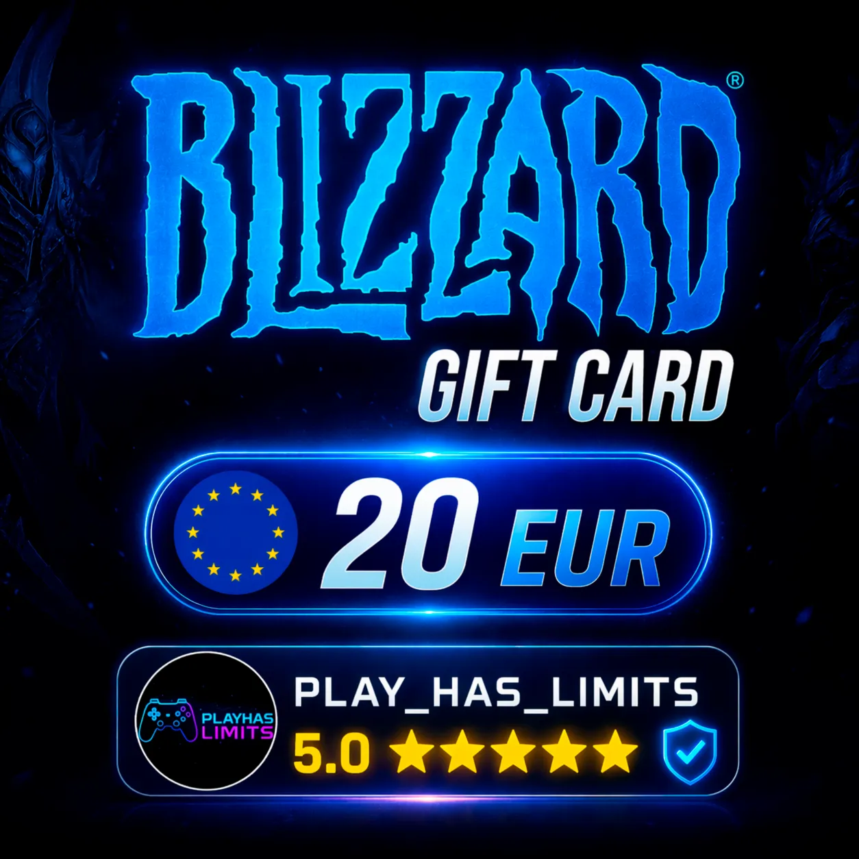 💳 BLIZZARD GIFT CARD 20 EURO | Европа